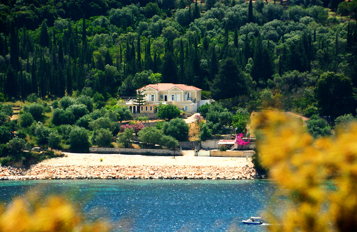 Villa on ithaca greece